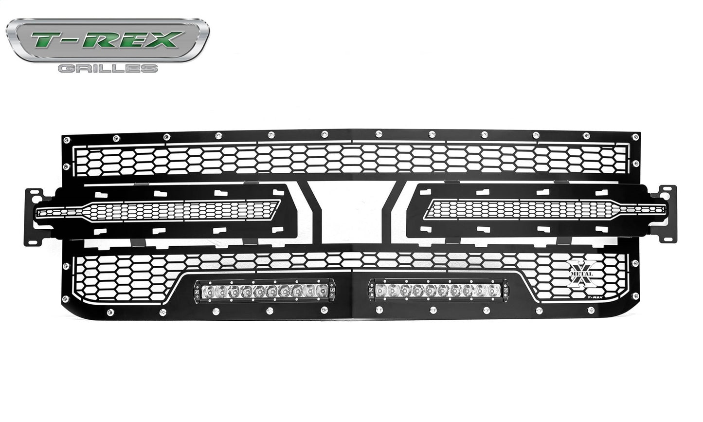 Laser Torch Grille, Black, Mild Steel, 1 Pc, Replacement - 7311261