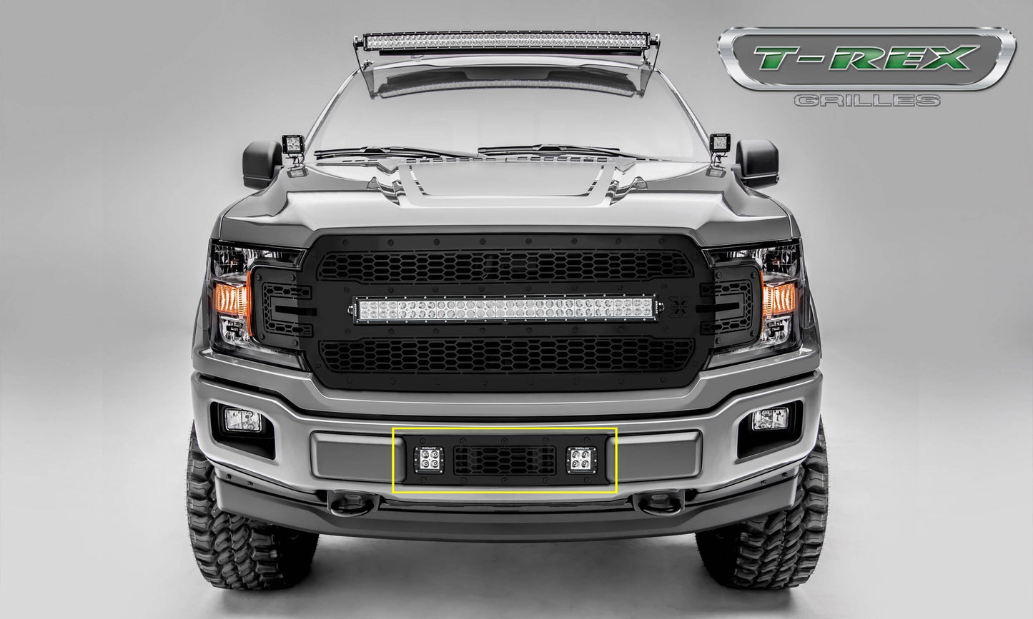Stealth Laser Torch Series Bumper Grille - 7325711-BR