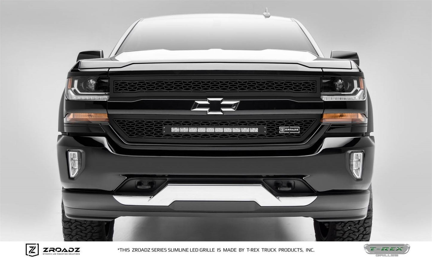 ZROADZ Grille, Black, Mild Steel, 2 Pc, Insert - Z311281