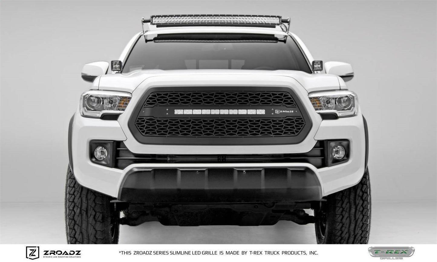 ZROADZ Grille, Black, Mild Steel, 1 Pc, Insert - Z319411
