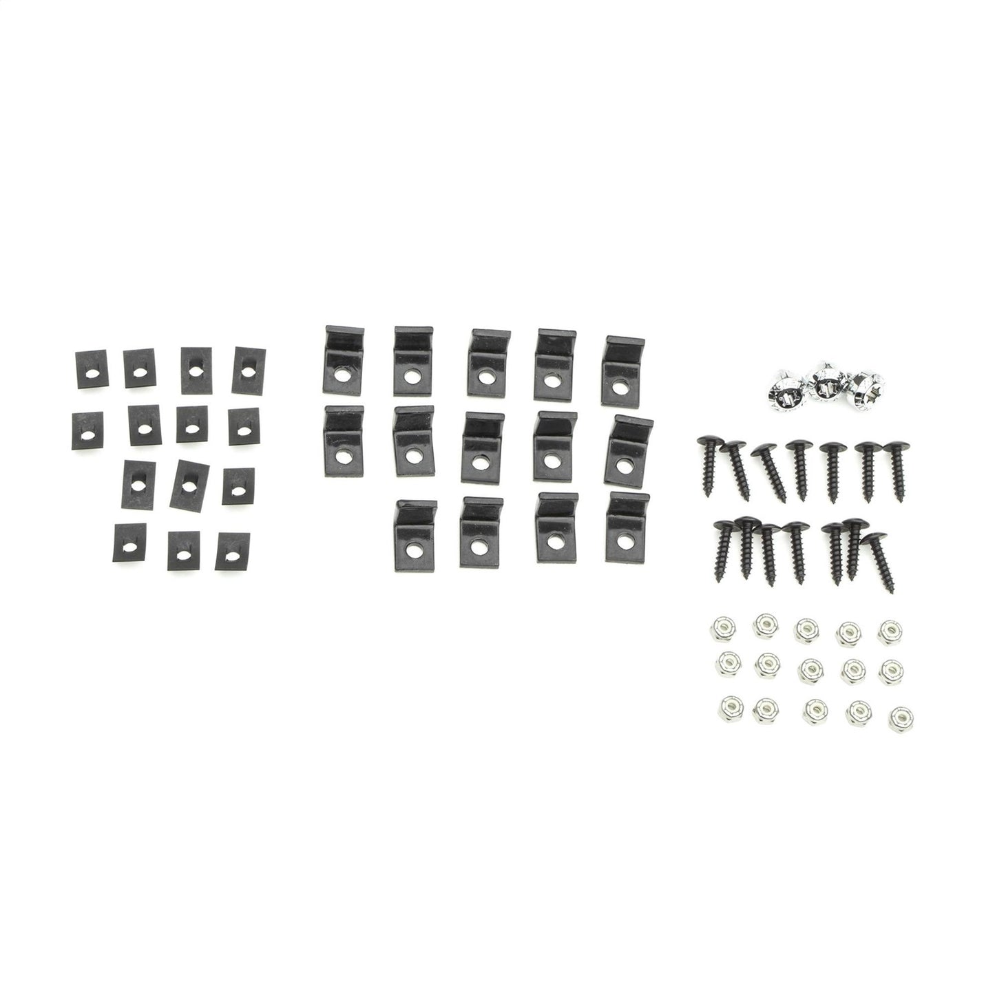 X-Metal Grille, Black, Mild Steel, 2 Pc, Insert - 6711241