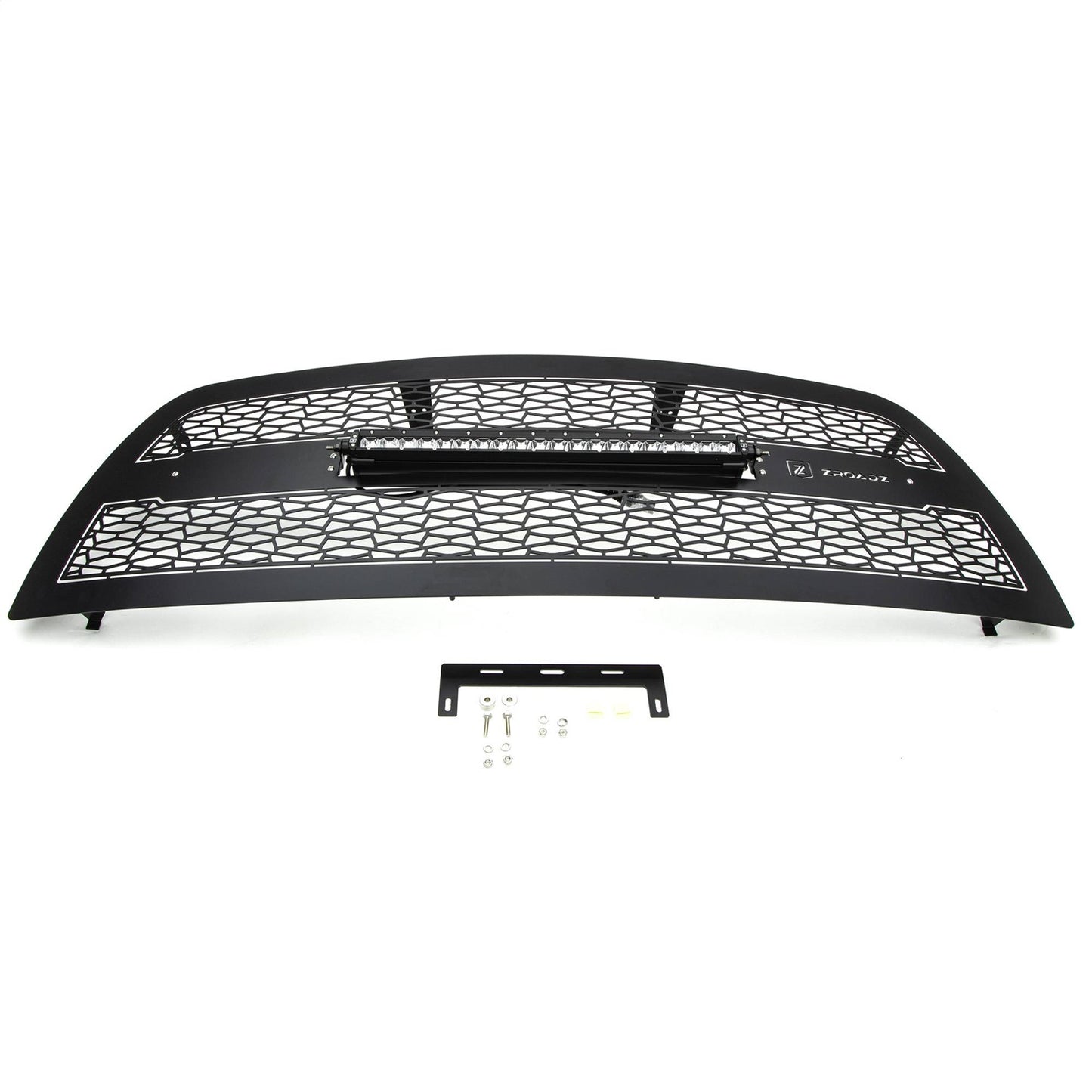 ZROADZ Grille, Black, Mild Steel, 1 Pc, Replacement - Z314521