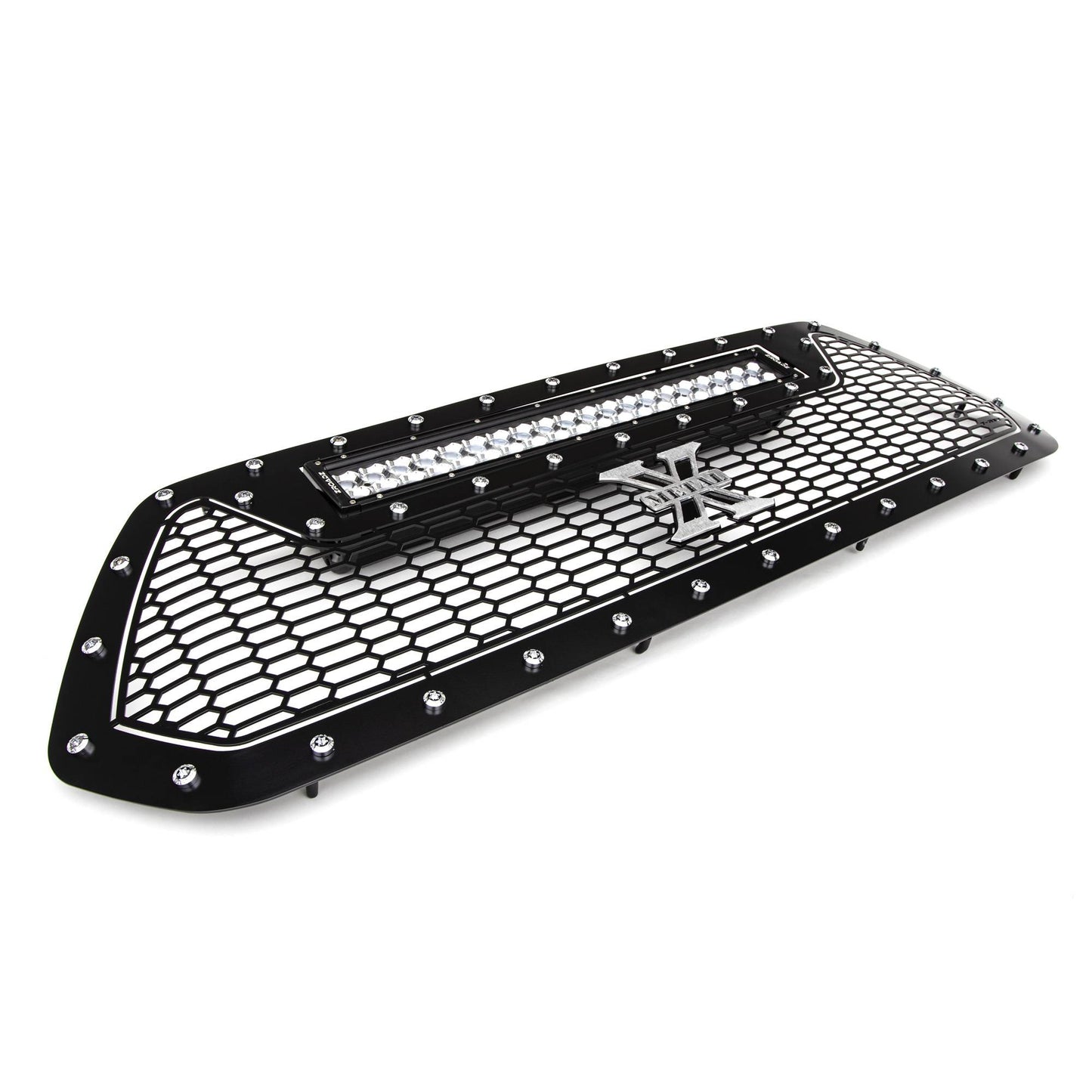 Laser Torch Grille, Black, Mild Steel, 1 Pc, Insert - 7319411