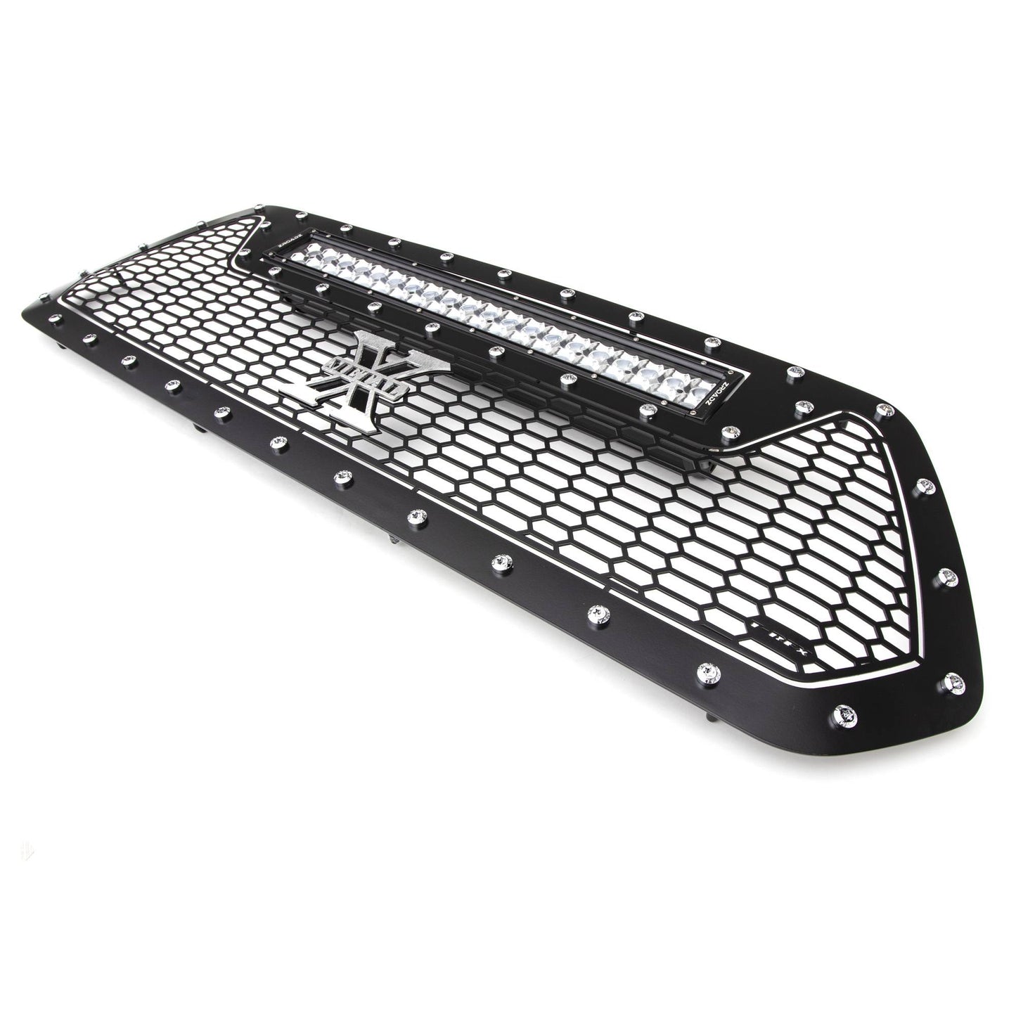 Laser Torch Grille, Black, Mild Steel, 1 Pc, Insert - 7319411