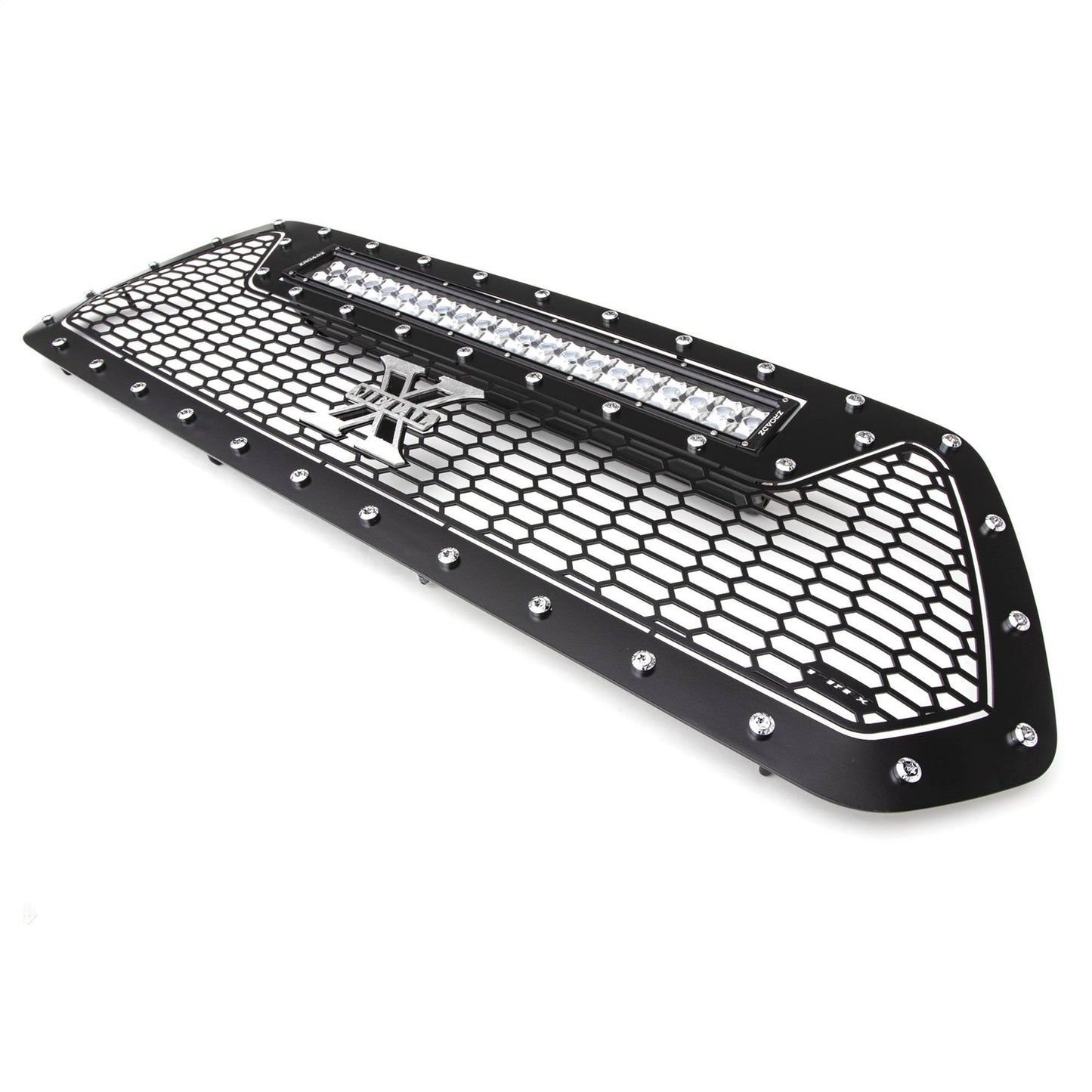 Laser Torch Grille, Black, Mild Steel, 1 Pc, Insert - 7319411