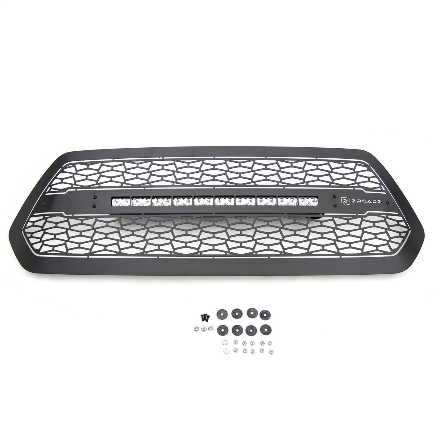 ZROADZ Grille, Black, Mild Steel, 1 Pc, Insert - Z319411