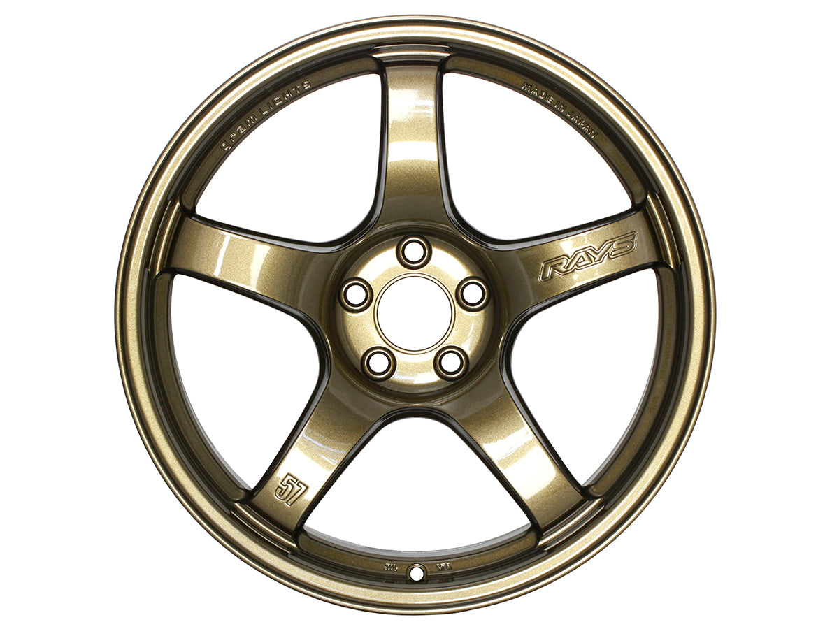 Gram Lights 57CR 18x9.5 +38mm Offset 5x114.3 Bronze II Wheel - WGCRX38EA2