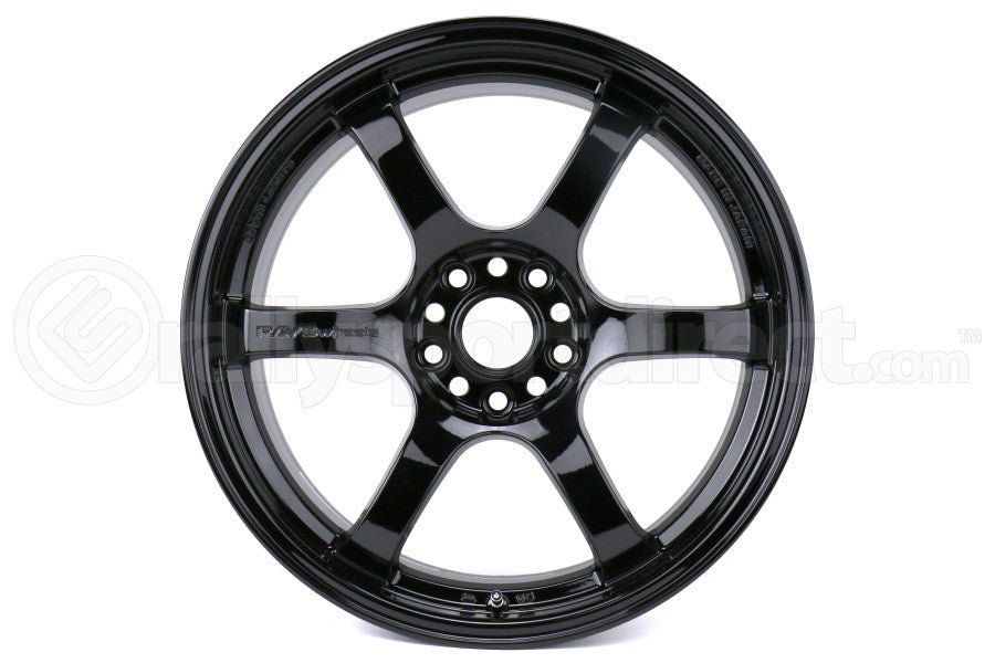 Gram Lights 57DR 18x9.5 +38 5-100 Glossy Black Wheel - WGIX38DGX