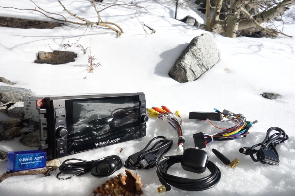Insane Audio's JK2001 is a multimedia and navigation system for 07-17 Wranglers - JK2001