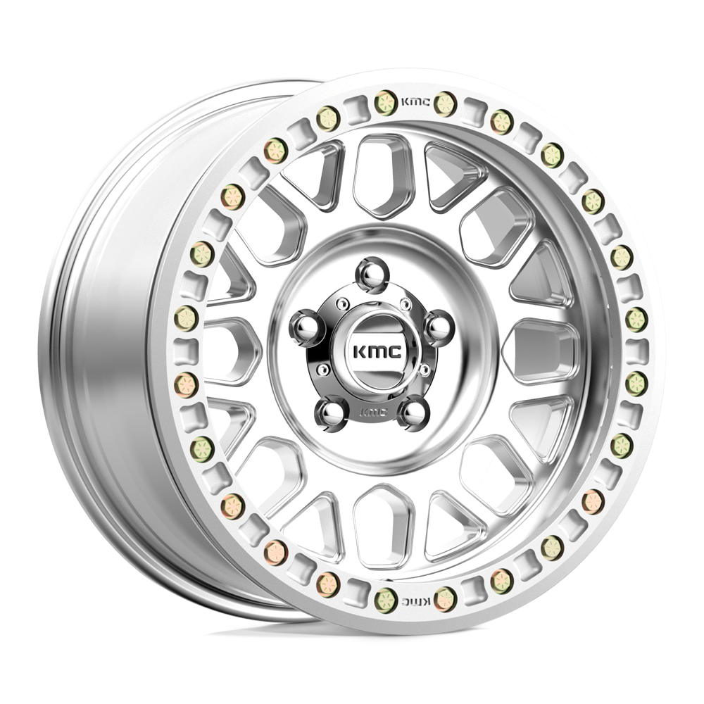 KMC Km234 Grenade Desert Beadlock Wheel, 20x9.0 -12 Offset 5x127, Machined - KM23429050512N