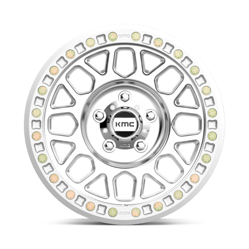 KMC Km234 Grenade Desert Beadlock Wheel, 20x9.0 -12 Offset 5x127, Machined - KM23429050512N