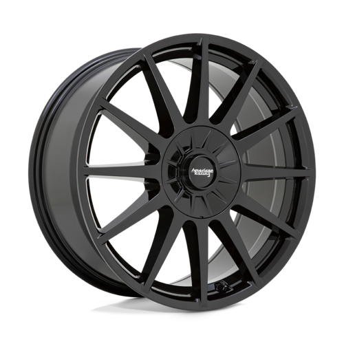 Set of 4: American Racing Ar944 Wheel, 20x9.0 +35 Offset 6x114.3/6x139.7, Gloss Black - AR944BX20907035