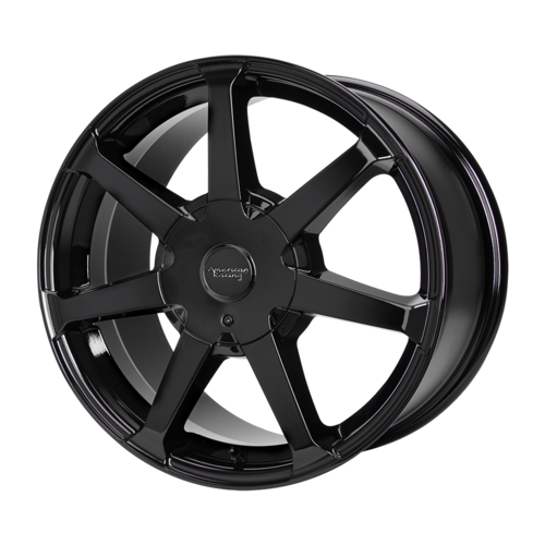 Set of 4: American Racing Ar930 Wheel, 18x8.0 +40 Offset 5x112/5x120, Gloss Black - AR93088059340
