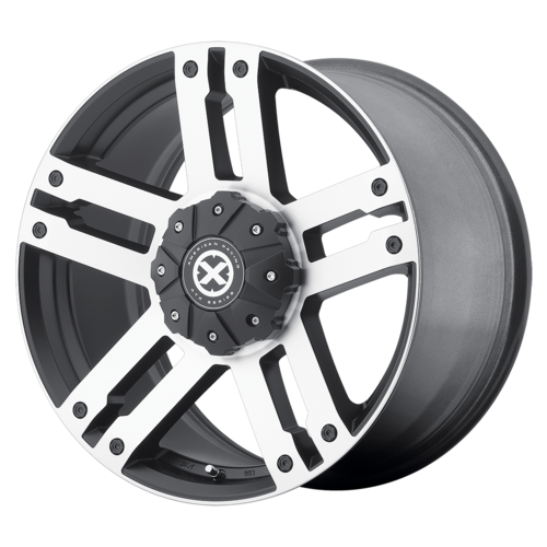 ATX Ax190 Dune Wheel, 17x8.5 +30 Offset 5x150, Satin Black With Machined Face - AX19078558730