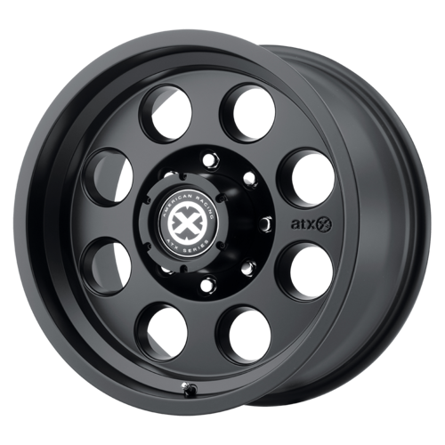 Set of 4: ATX Ax199 Mojave Ii Wheel, 15x10.0 -43 Offset 5x114.3, Satin Black - AX19951012743N