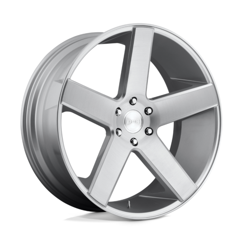 DUB S218 Baller Wheel, 24x10.0 +30 Offset 6x139.7, Gloss Silver Brushed - S218240077+31