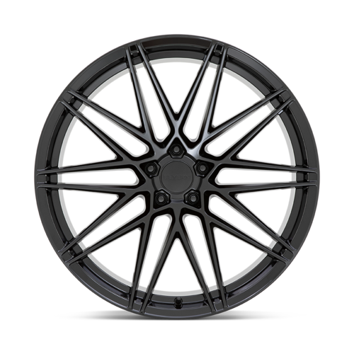 Set of 4: Beyern Damon Wheel, 18x9.5 +35 Offset 5x120, Gloss Black - 1895DMN355120B74