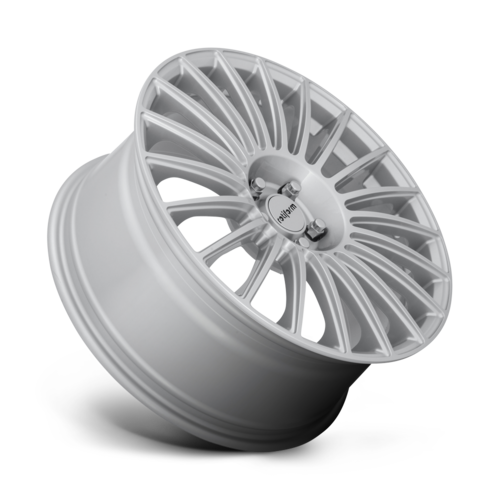 Rotiform R153 Buc Wheel, 18x8.5 +45 Offset 5x112, Gloss Silver - R1531885F8+45