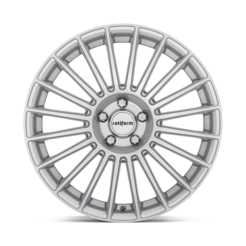 Rotiform R153 Buc Wheel, 18x8.5 +45 Offset 5x112, Gloss Silver - R1531885F8+45