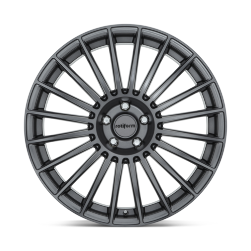 Set of 4: Rotiform R154 Buc Wheel, 18x9.5 +40 Offset 5x120, Matte Anthracite - R154189521+40