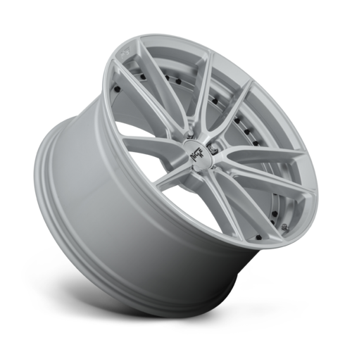 Niche M221 Dfs Wheel, 18x8.0 +40 Offset 5x114.3, Gloss Silver Machined - M221188065+40