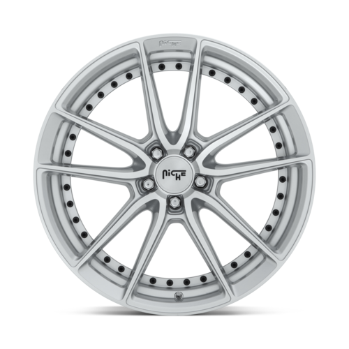 Niche M221 Dfs Wheel, 18x8.0 +40 Offset 5x114.3, Gloss Silver Machined - M221188065+40