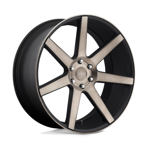 DUB S127 Future Wheel, 22x9.5 +19 Offset 6x139.7, Matte Black Double Dark Tint - S127229584+19