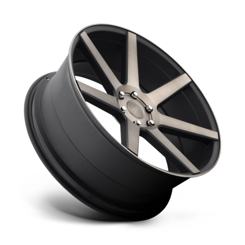 DUB S127 Future Wheel, 22x9.5 +19 Offset 6x139.7, Matte Black Double Dark Tint - S127229584+19