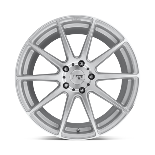 Niche M146 Essen Wheel, 20x9.0 +35 Offset 5x114.3, Gloss Silver Machined - M146209065+35