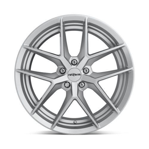 Rotiform R133 Flg Wheel, 18x8.5 +45 Offset 5x112, Gloss Silver - R1331885F8+45