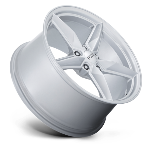 Set of 4: Foose F174 Cf8 Wheel, 19x9.5 +45 Offset 5x120, Gloss Silver - F174199513+45