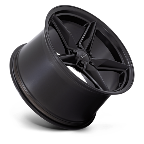 Set of 4: Foose F175 Cf8 Wheel, 20x10.0 +22 Offset 5x120, Matte Black - F175200013+22