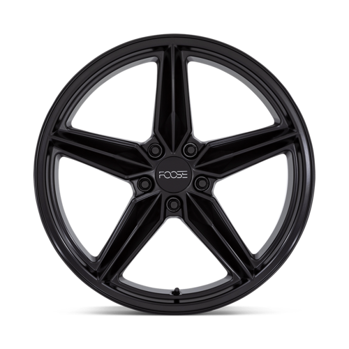 Set of 4: Foose F175 Cf8 Wheel, 19x9.5 +30 Offset 5x114.3, Matte Black - F175199566+30