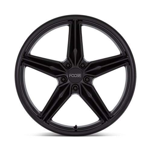 Set of 4: Foose F175 Cf8 Wheel, 20x10.0 +35 Offset 5x114.3, Matte Black - F175200066+35