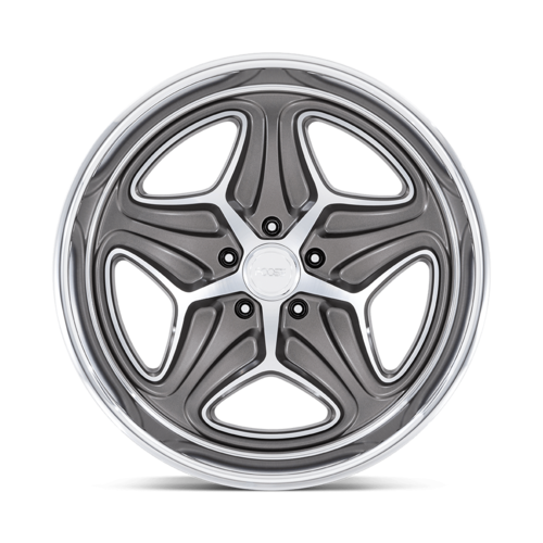 Set of 4: Foose F172 Merlot Wheel, 22x10.5 +6 Offset 5x127, Anthracite Machined - F17222057360