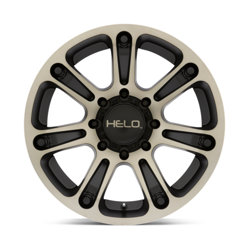 Set of 4: Helo He904 Wheel, 20x10.0 -18 Offset 8x170, Satin Black Machined Dark Tint - HE90421087918N