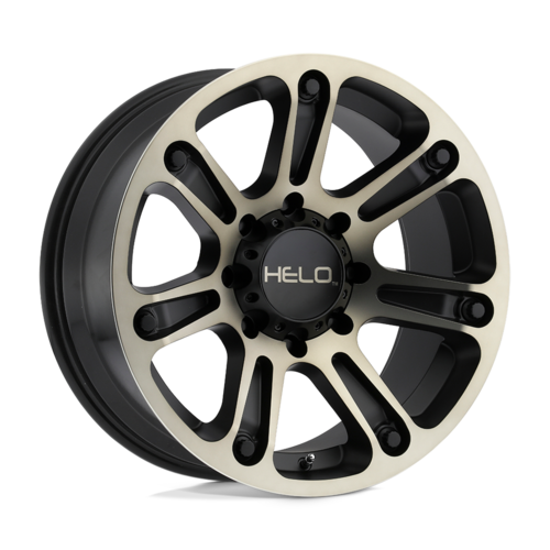 Set of 4: Helo He904 Wheel, 20x10.0 -18 Offset 8x170, Satin Black Machined Dark Tint - HE90421087918N