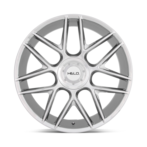 Set of 4: Helo He912 Wheel, 20x8.5 +40 Offset 5x114.3/5x120, Chrome - HE91228517240