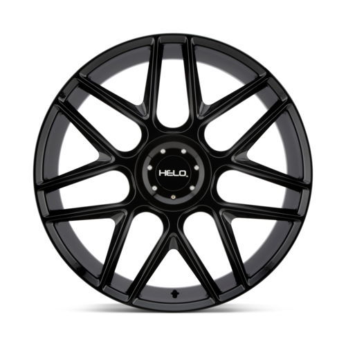 Set of 4: Helo He912 Wheel, 17x7.5 +38 Offset 5x100/5x105, Gloss Black - HE91277595338