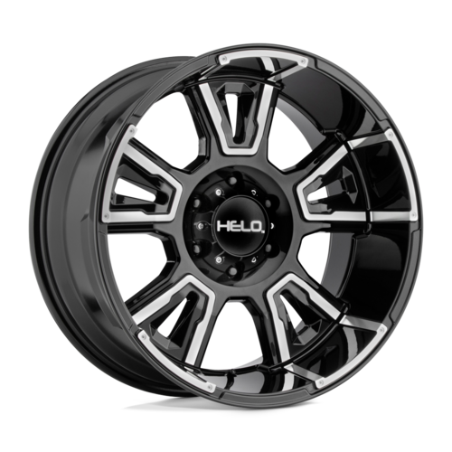 Helo He914 Wheel, 20x10.0 -18 Offset 6x135, Gloss Black Machined - HE91421063318N