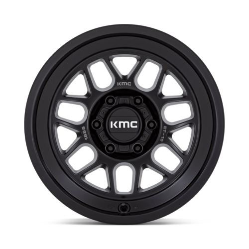 KMC Km725 Terra Wheel, 18x8.5 -10 Offset 5x127, Satin Black - KM725MX18855010N