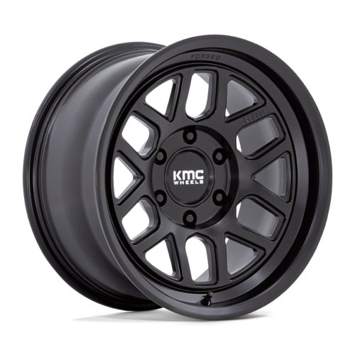 KMC Km446 Mesa Forged Monoblock Wheel, 17x8.5 -10 Offset 6x139.7, Satin Black - KM446MX17856810N