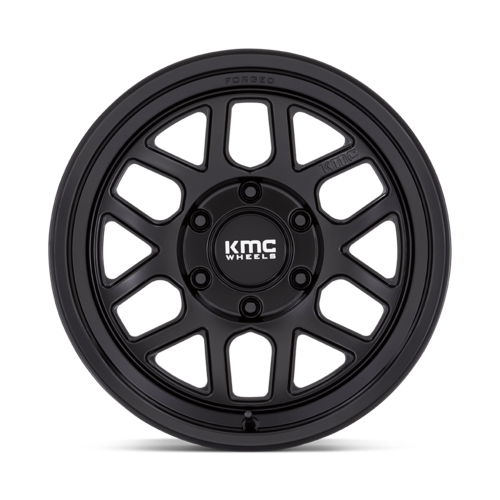 KMC Km446 Mesa Forged Monoblock Wheel, 17x8.5 -10 Offset 6x139.7, Satin Black - KM446MX17856810N