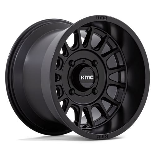 KMC Ks138 Impact Utv Wheel, 15x10.0 +0 Offset 4x156, Satin Black - KS138MX15104400