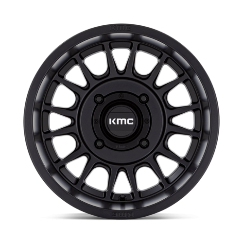 KMC Ks138 Impact Utv Wheel, 15x10.0 +0 Offset 4x156, Satin Black - KS138MX15104400