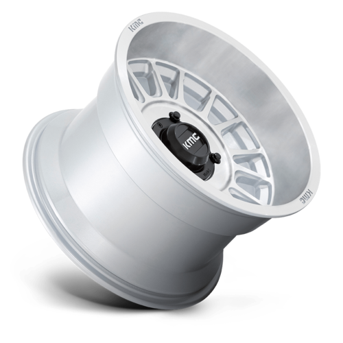 KMC Ks138 Impact Utv Wheel, 15x10.0 +0 Offset 4x137, Silver With Machined Face - KS138SD15104800