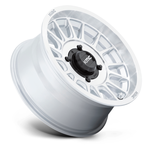 KMC Ks138 Impact Utv Wheel, 15x7.0 +10 Offset 4x137, Silver With Machined Face - KS138SD15704810