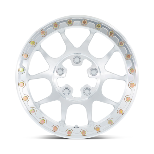 KMC Ks437 Toro Forged Beadlock Wheel, 15x6.0 +38 Offset 5x114.3, Raw Machined Forged - KS437DX15601238