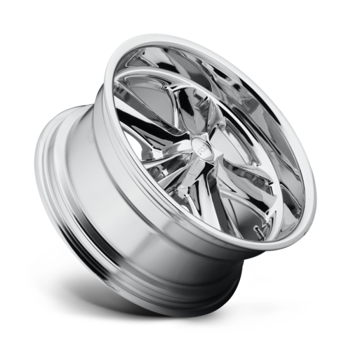 Set of 4: Foose F097 Knuckle Wheel, 18x8.0 +1 Offset 5x114.3, Chrome Plated - F09718806545