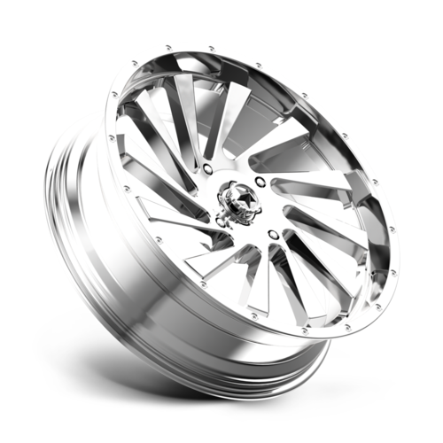 Set of 4: MSA Offroad Wheels M46 Blade Wheel, 24x7.0 +0 Offset 4x156, Chrome - M46-024756C